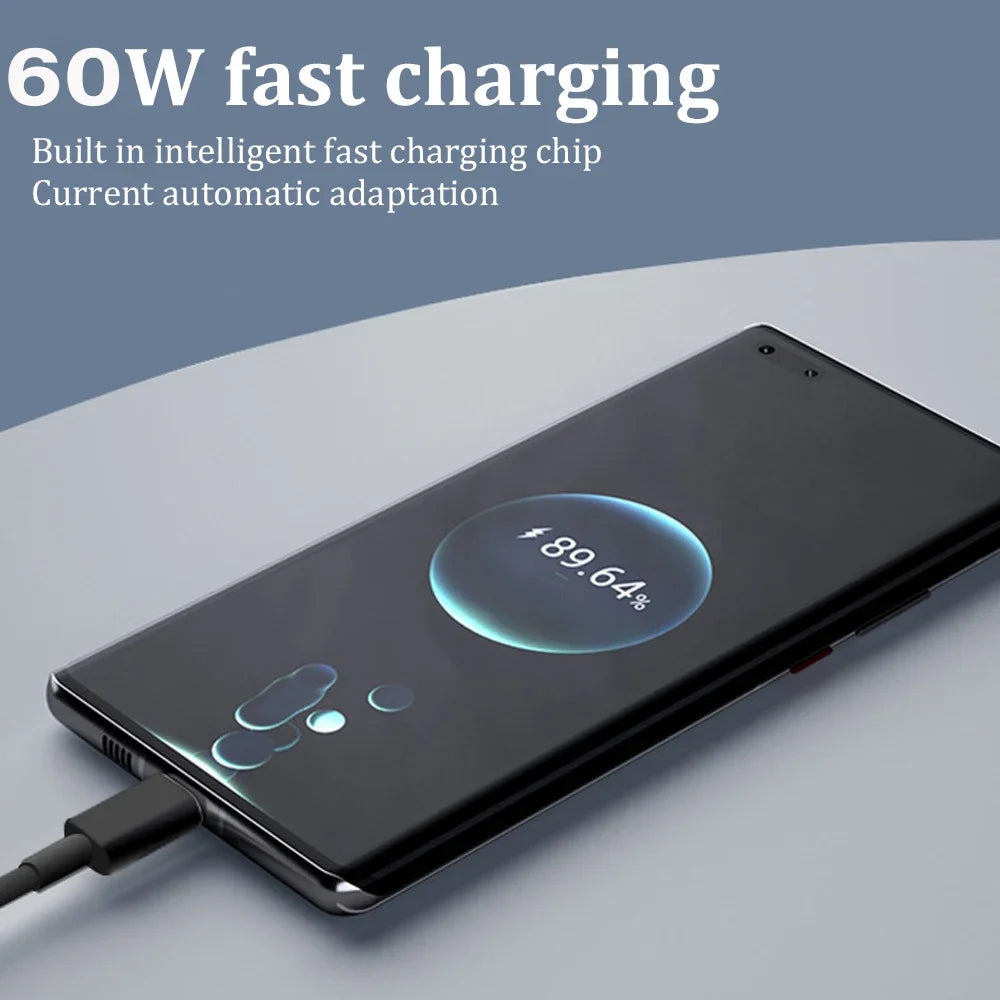 All-in-One 65W Fast Charging Cable Kit – USB-C to C with Multi-Device Adapters & Storage Case